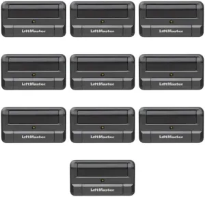 (10 Pack) LiftMaster 811LM / 811LMX 1 Button Remote Security  2.0 for 850LM and 860LM Receivers