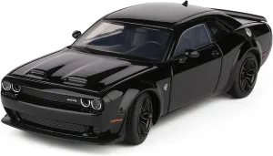 1:32 Diecast Model Cars Alloy Toy car for Doodge Challenger Alloy Toy Vehicle, Toys for Kids,Adults,Metal Crafts for Boyfriend,Young Peoples Gift（Black）