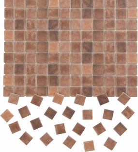 150 pcs, Dollhouse Flooring, 1:12 Scale Doll House Tiles, Miniature Checkerboard Floor, REDUCIO! (Aged Terracotta)