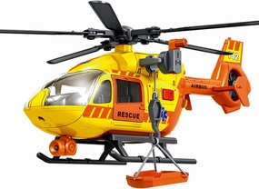 15" Rescue Helicopter Toy Light and Sound Rescue Vehicles Toys for Kids Aged 3 Toddler Kids Boys Gifts