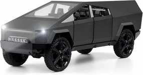 1/24 Large Model Truck Car Toy Trucks - Diecast Toy Trucks Scale Pickup for Kids Boys 3  Years - Electric Real Cool Metal Drivable Truck with Sound Light Pull Back for Boy Grandson(Dark Gray)