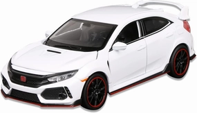 1:32 Alloy Pull Back Car Diecast Model CAR for Type R,Collection, Mini Simulation Vehicles Toys for Kids,Boyfriend,Young Peoples Gift(White)