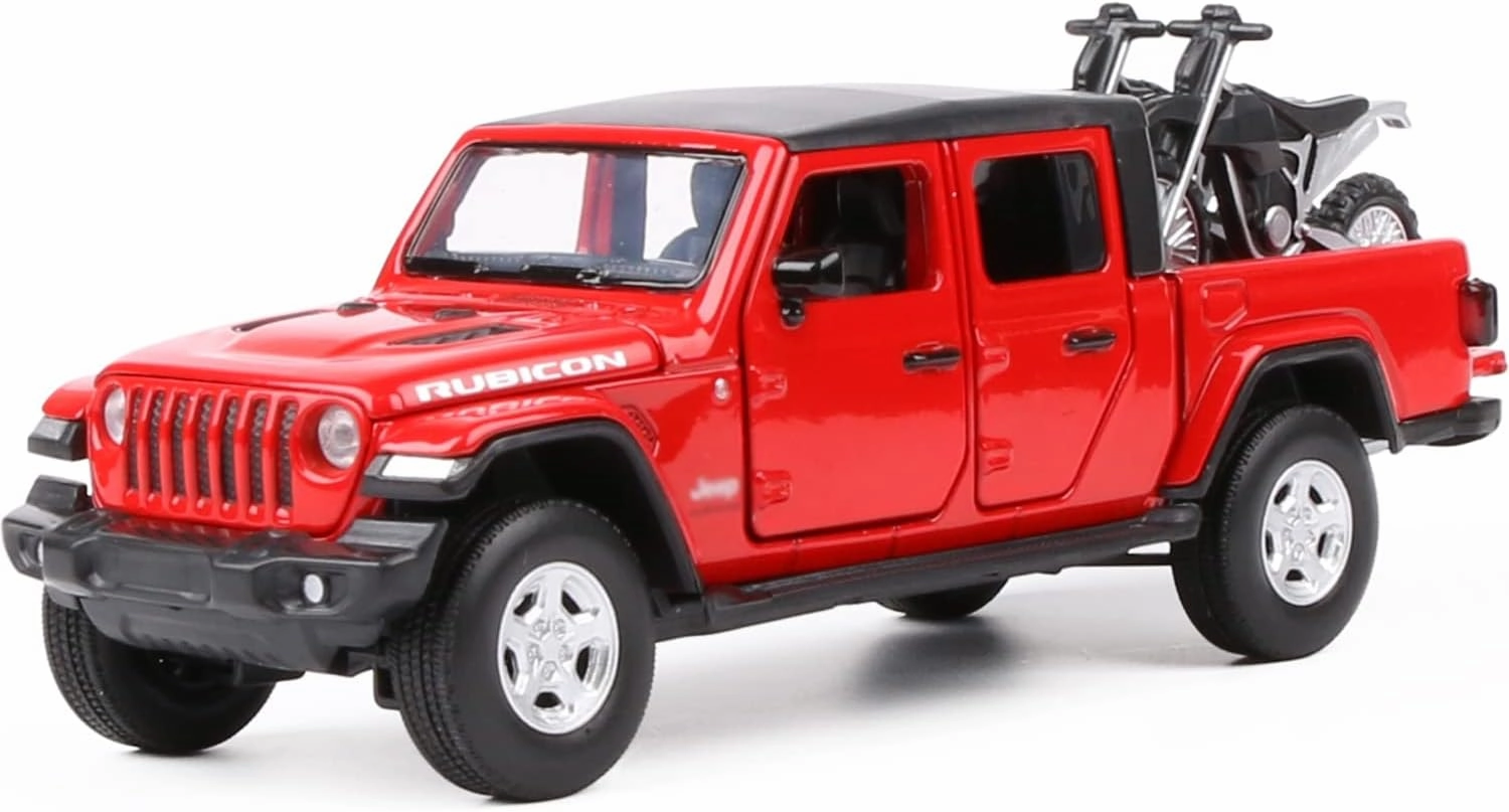 1:32 Alloy Pull Back Car Diecast Model Truck for gladiatar,Collection, Mini Simulation Vehicles Toys for Kids,Boyfriend,Young Peoples Gift（RED）