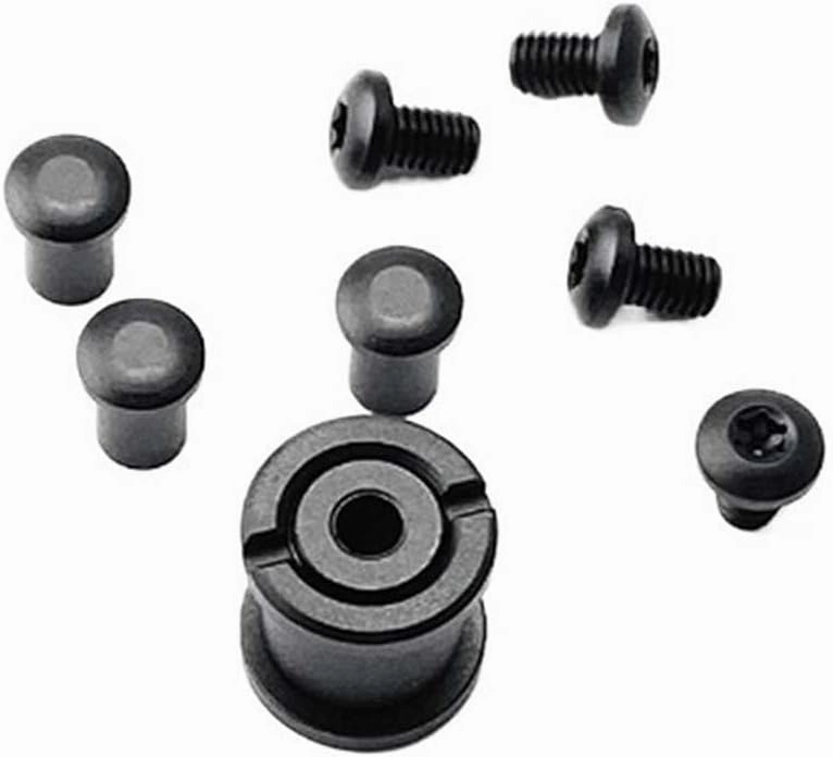 1 Set Custom Titanium Alloy Scales Handle Screw Replacement Fits for Strider SNG New Version(Black)