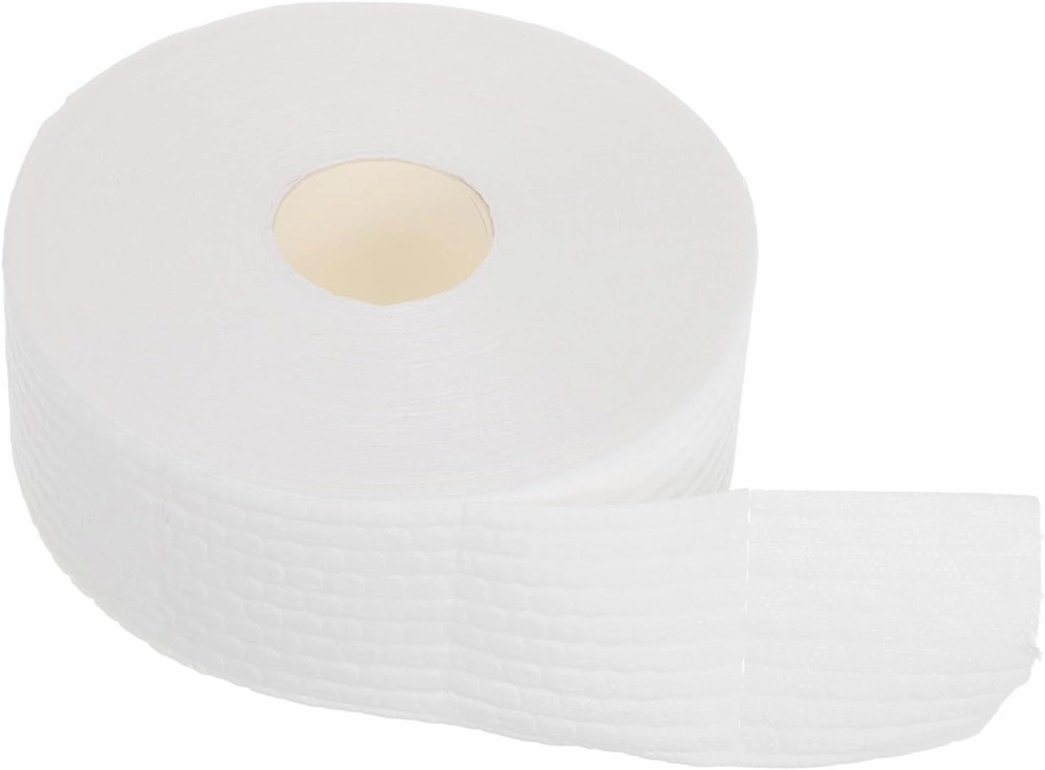 1roll No Lint Nail Cotton Discs Soft Nail for Gel Removal Portable Design for Manicure Salon Use High Absorption for Quick Cleaning