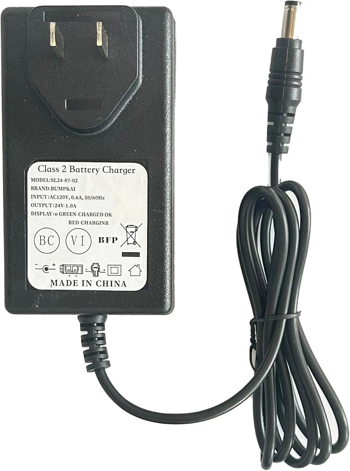 24V Children's Electric Vehicle Charger, 24V Power Adapter for Kid's Stroller Toy Car