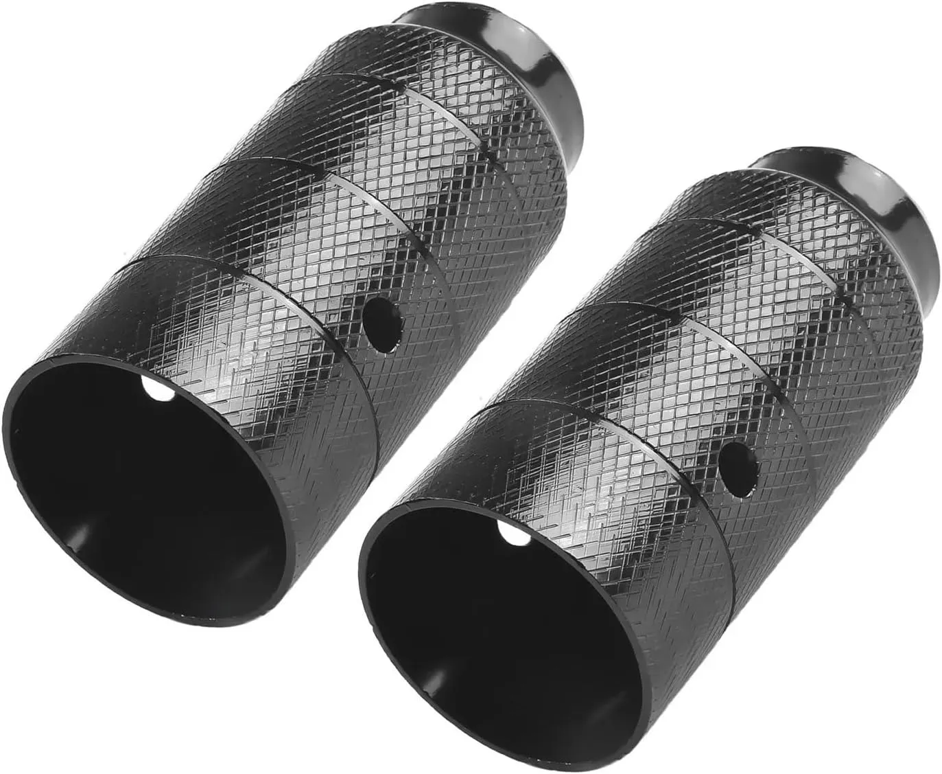 2PCS 38/50mm Bicycle Foot Pegs Aluminum Footrest Compatible with Folding Bike MTB Bike Anti-Skid Compatible with-Lead Foot Rear Axle Cycling Accessories(2PCS 50MM)