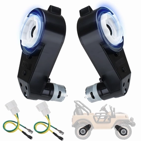 2Pcs 24V 40000RPM Powered Wheels Motor Upgrade Gearbox RS555 High Speed Drive Engine Powered Wheels Motor for Kids Electric Ride On Toy Car Replacement Parts