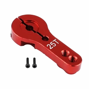 2pcs Servo Arm Horn RED 25T M3 Aluminium RC CNC for Savox Power