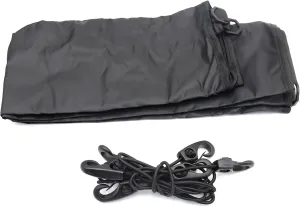 420D Kayak Cockpit Cover, 60 X 29 Inch Cockpit Square Waterproof Cover, for Indoor and Outdoor Storage, Black
