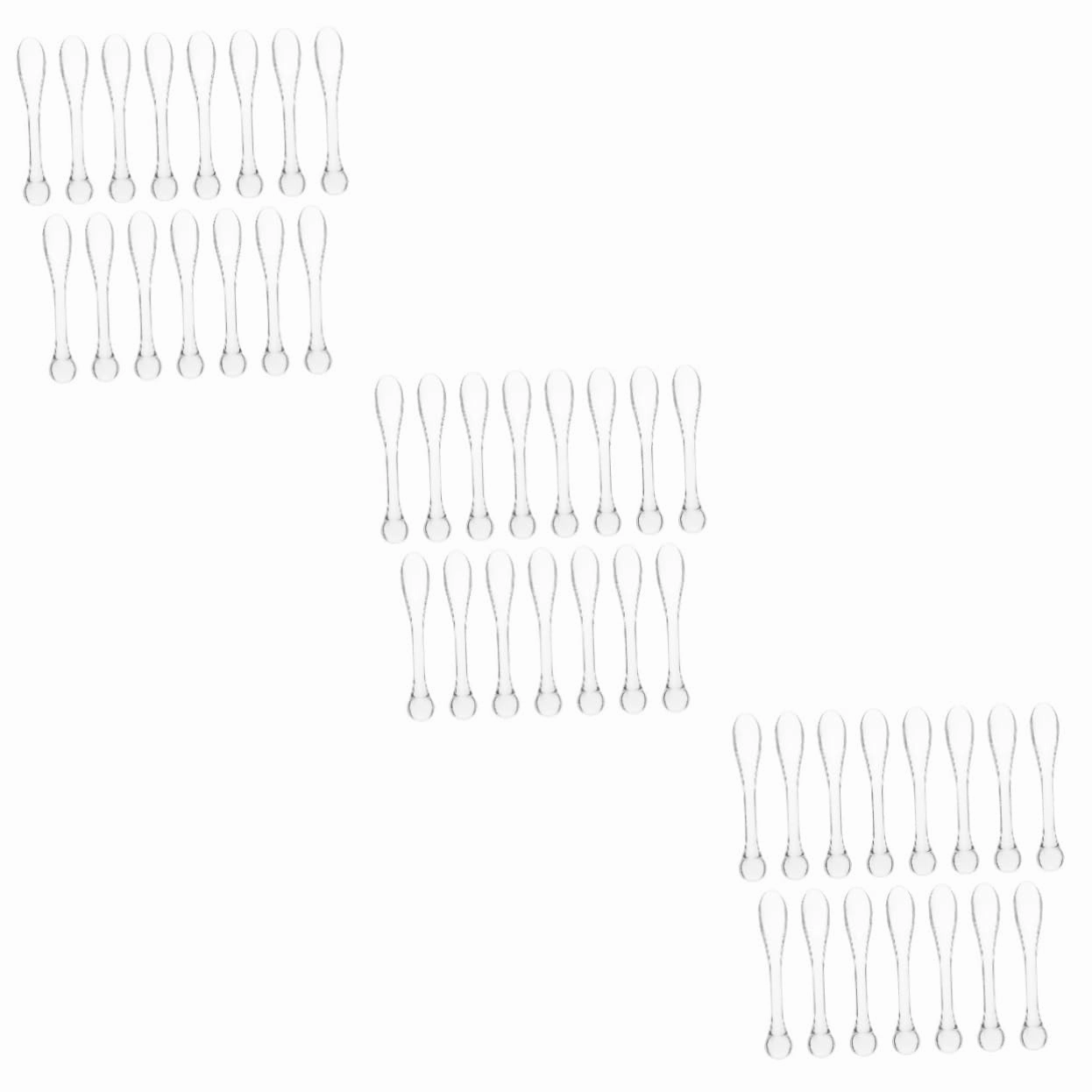 45pcs Facial Mask Spoons Portable Beauty Scoop Spatulas for Skincare and Makeup Compact Cream Tools for Home Salon Use Travel-friendly Cosmetic Accessories