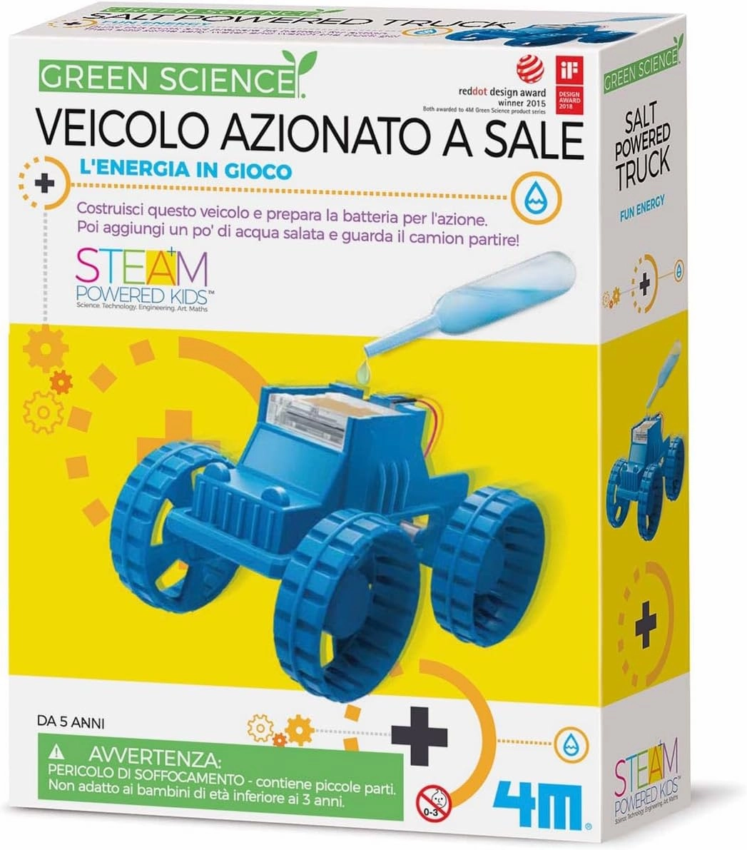 4M 403409 Salt Powered Truck Toy