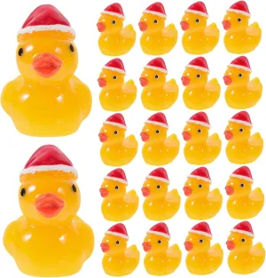50pcs Resin Duck Figurines Garden Statue Decorations for Home Party Supplies Compact Lightweight Animal Ornaments for Dollhouse Aquarium and Outdoor Decor