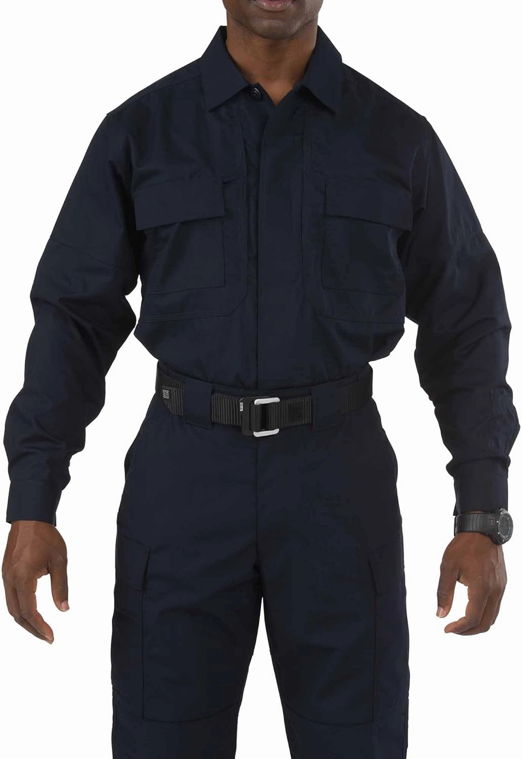 5.11 Tactical Men's Taclite Polyester-Cotton Ripstop Fabric TDU Long Sleeve Shirt, Style 72054