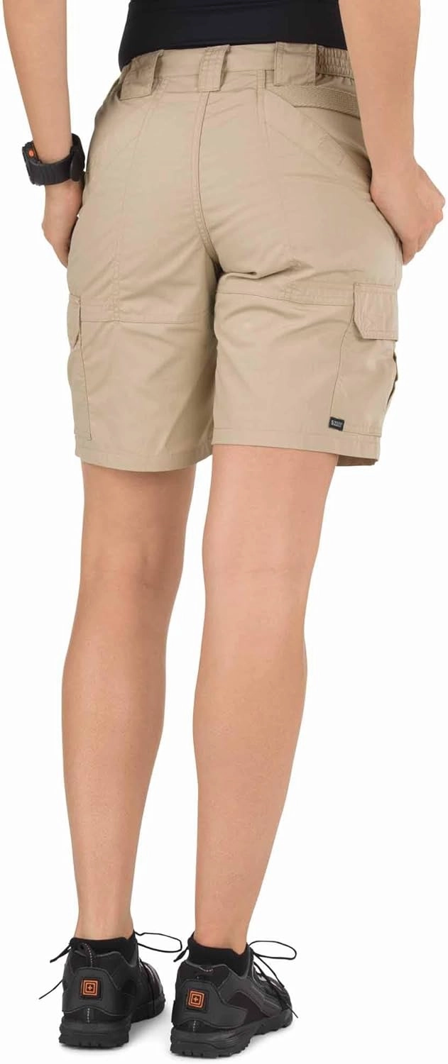 5.11 Tactical Women's Cargo Shorts, Taclite Pro 9" Ripstop, 6-Pockets, Style 63071ABR
