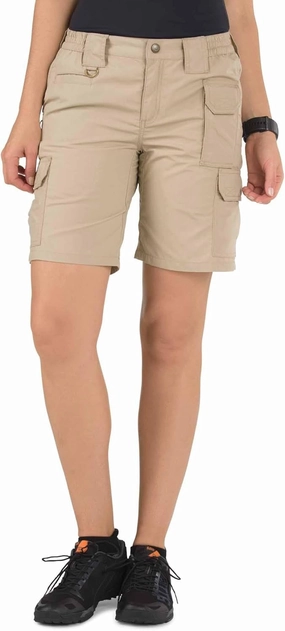 5.11 Tactical Women's Cargo Shorts, Taclite Pro 9" Ripstop, 6-Pockets, Style 63071ABR