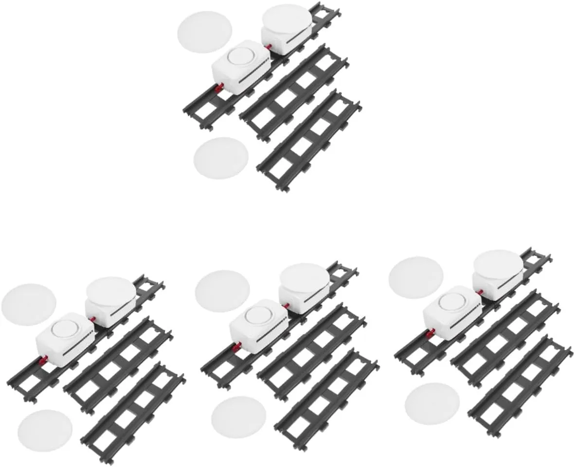 5sets Electric Sushi Holder Train Set Creative Rotating Track Toy for Boys and Girls Party Fun and Imaginative Role-Playing Scenarios Safe Stable Materials for Home Use and