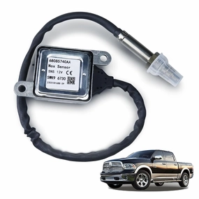 68085740AA Nox Sensor Nitrogen Oxide Sensor Downstream Outlet Compatible with Dodge Ram 2500 3500 4500 5500 2013-2018 6.7L Replace# 5WK96730 68085740AB