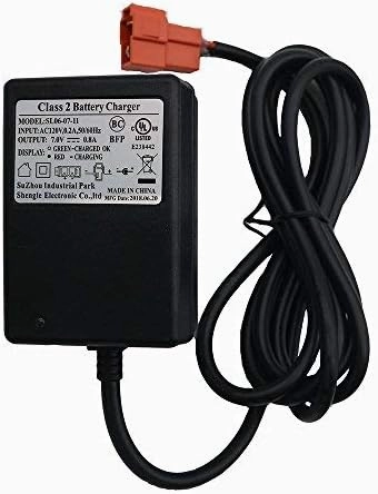 6V Charger for 6V Kids Ride On Car,7V0.8A for 6 Volt Battery Charger for Kid Trax Disney Princesse Toddler Quad Disney’s Frozen Minnie Kid trax Moto ATV Audi R8 Spyder BMW X6 i8 Avigo Mini ATV GMC