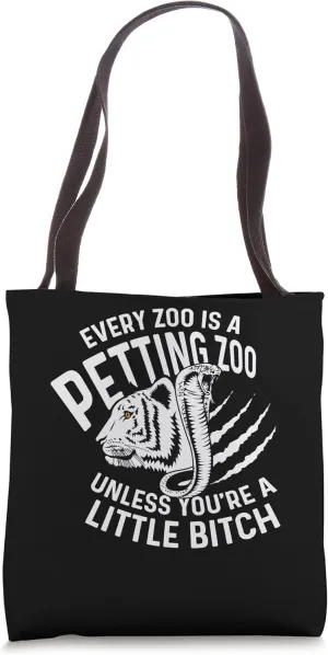 A Petting Zoo Professional Zoologist Tote Bag