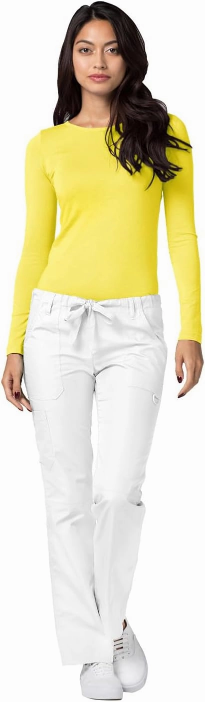 Adar Underscrubs for Women - Long Sleeve Underscrub Comfort Tee