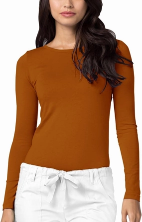 Adar Underscrubs for Women - Long Sleeve Underscrub Comfort Tee