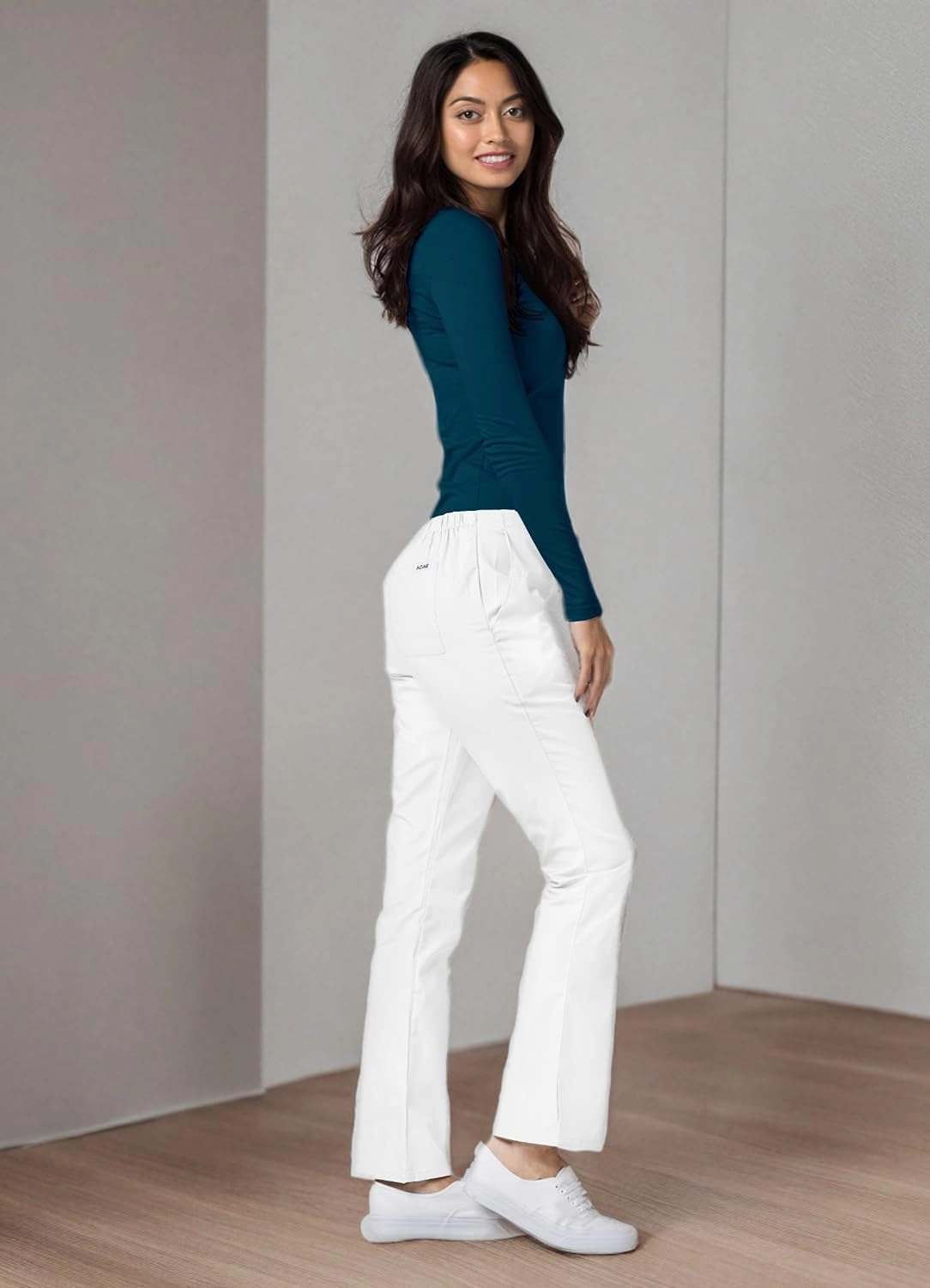 Adar Underscrubs for Women - Long Sleeve Underscrub Comfort Tee