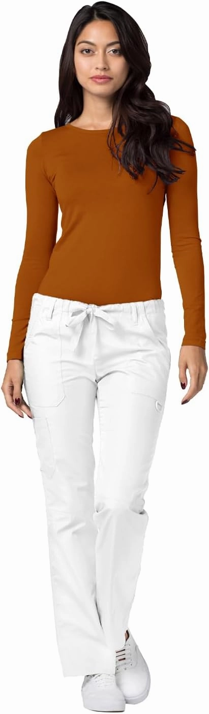 Adar Underscrubs for Women - Long Sleeve Underscrub Comfort Tee