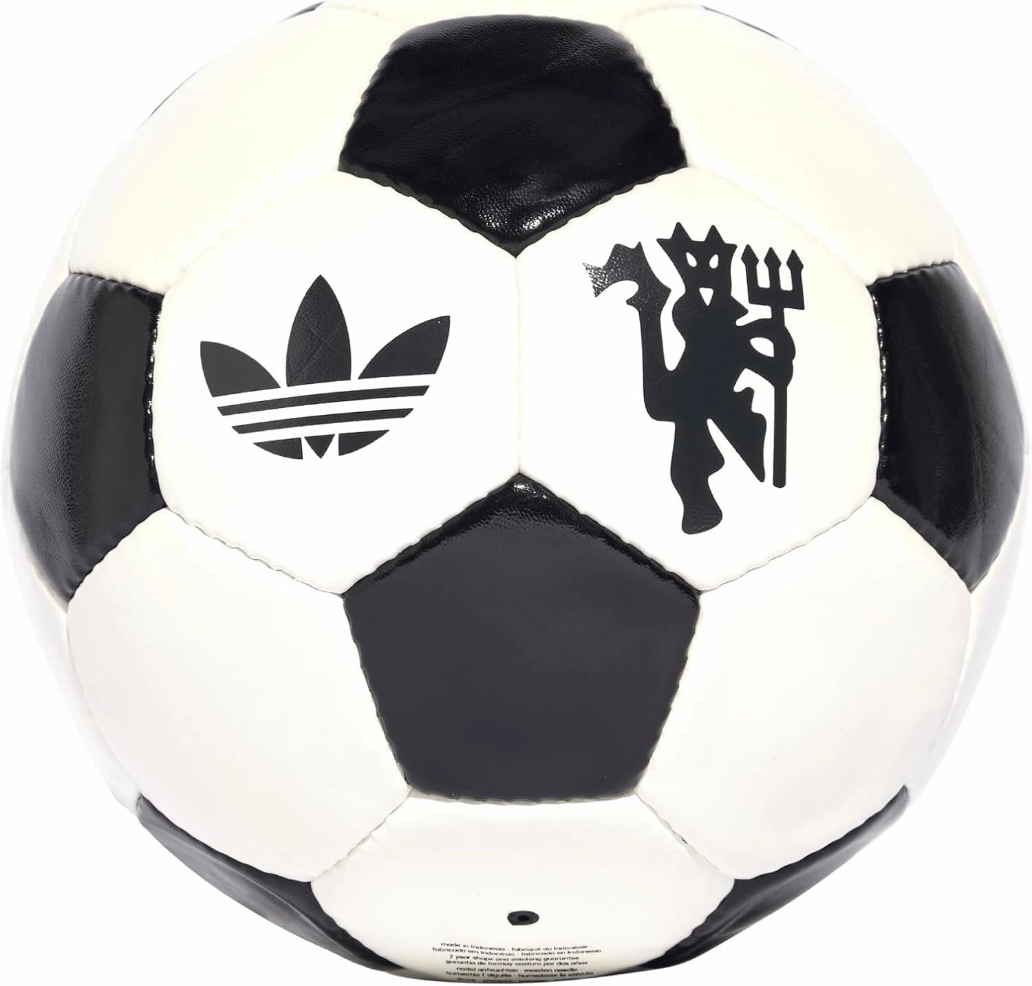 adidas Away Club Ball - Support Your Favorite Team: Real Madrid, Arsenal, Bayern Munich, Juventus, Manchester United, Retro Inspired, Requires Inflation, Size 5