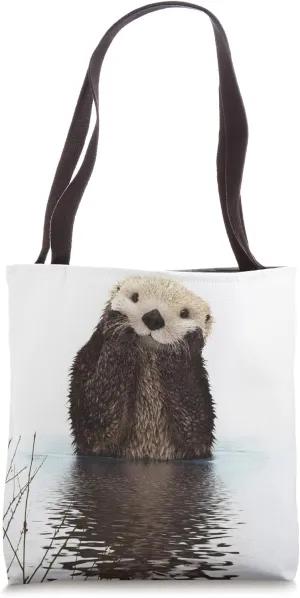 Adorable Sea Otter Tote Bag