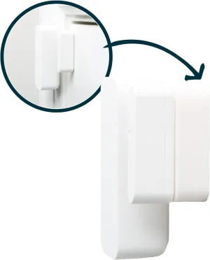 ADT Door Sensor Spacer - Magnet Side | Contact Sensor Spacers with 3M Adhesive | Easy Instal for All ADT Door Sensor Security Systems (1/4 inch - 2 Pack)