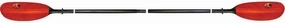 ADVANCED ELEMENTS 4-Part Fiberglass Kayak Paddle, Black/Red