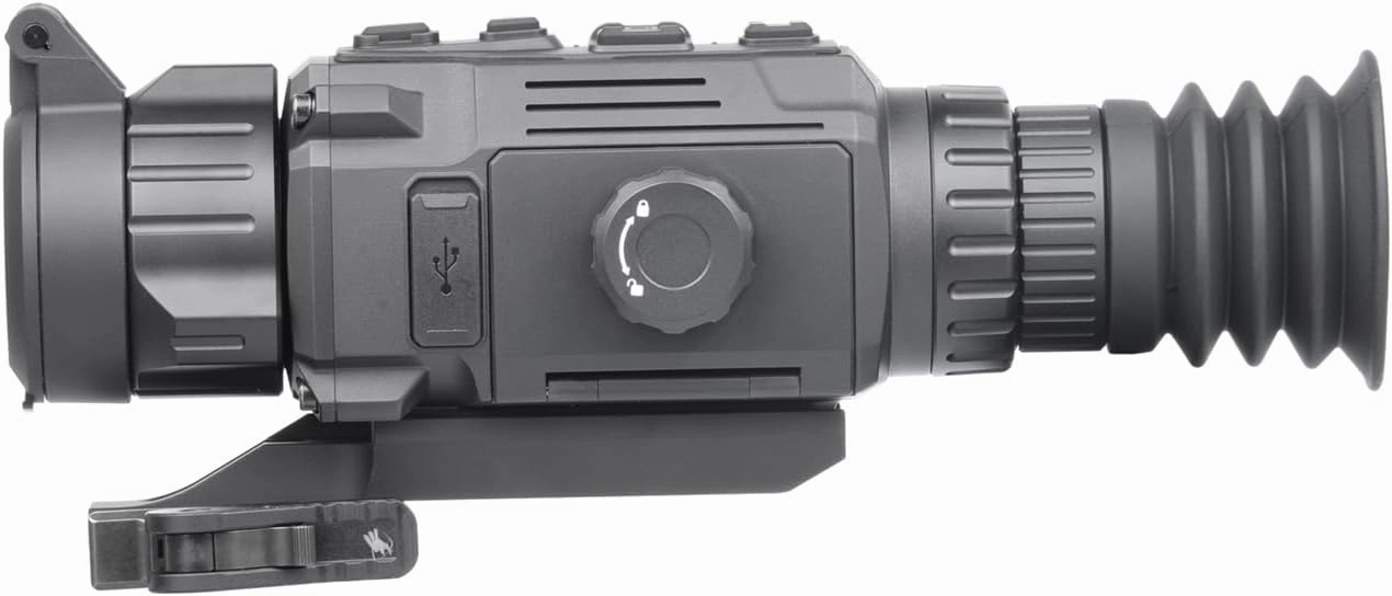 AGM Global Vision Rattler V2 Thermal Imaging Rifle Scope for Hunting. High Resolution Thermal Scope with High Sensitivity Thermal Optics IR Vision riflescope. Waterproof & Durable Design