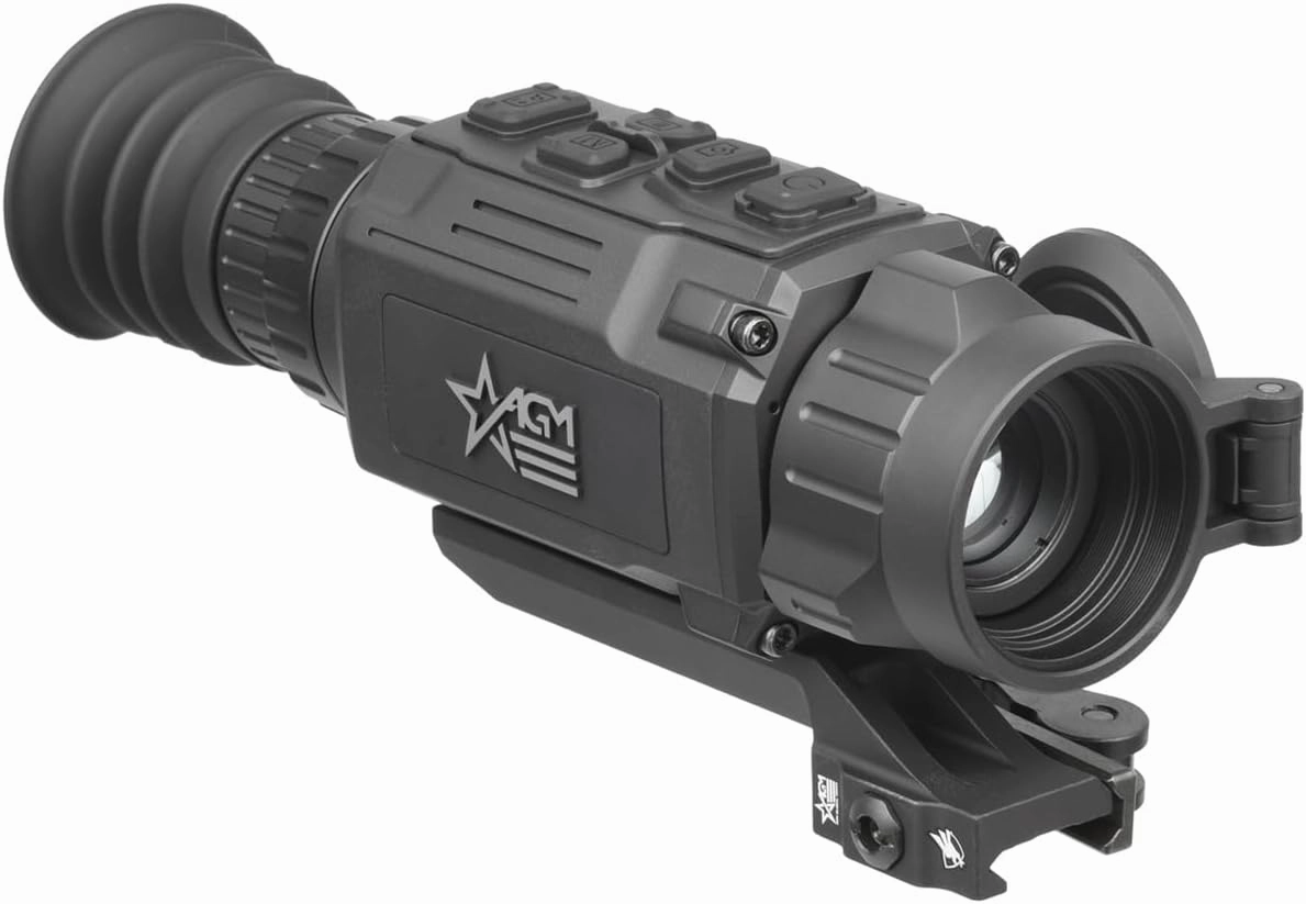 AGM Global Vision Rattler V2 Thermal Imaging Rifle Scope for Hunting. High Resolution Thermal Scope with High Sensitivity Thermal Optics IR Vision riflescope. Waterproof & Durable Design