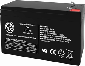 AJC Battery Compatible with Peg Perego John Deere Farm Power With Trailer 12V 7Ah Ride-On Toy Battery