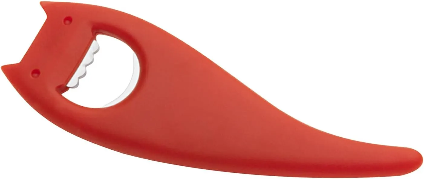 Alessi | Diabolix - Design Bottle Opener in Thermoplastic Resin, Red