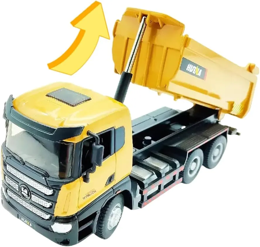 All-Metal Mining Truck Die Cast Model 1:50 Scale - Highly Detailed Construction Toy, Perfect for Collectors and Display, Durable Alloy Material, Ideal Gift