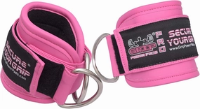 Ankle Straps for Cable Machines Double D-Ring Gym Adjustable Neoprene Premium Cuffs to Enhance Legs Abs & Glutes Kickbacks Workouts Leg Curls Extensions Booty Hip Abductors Exercise for Men & Women