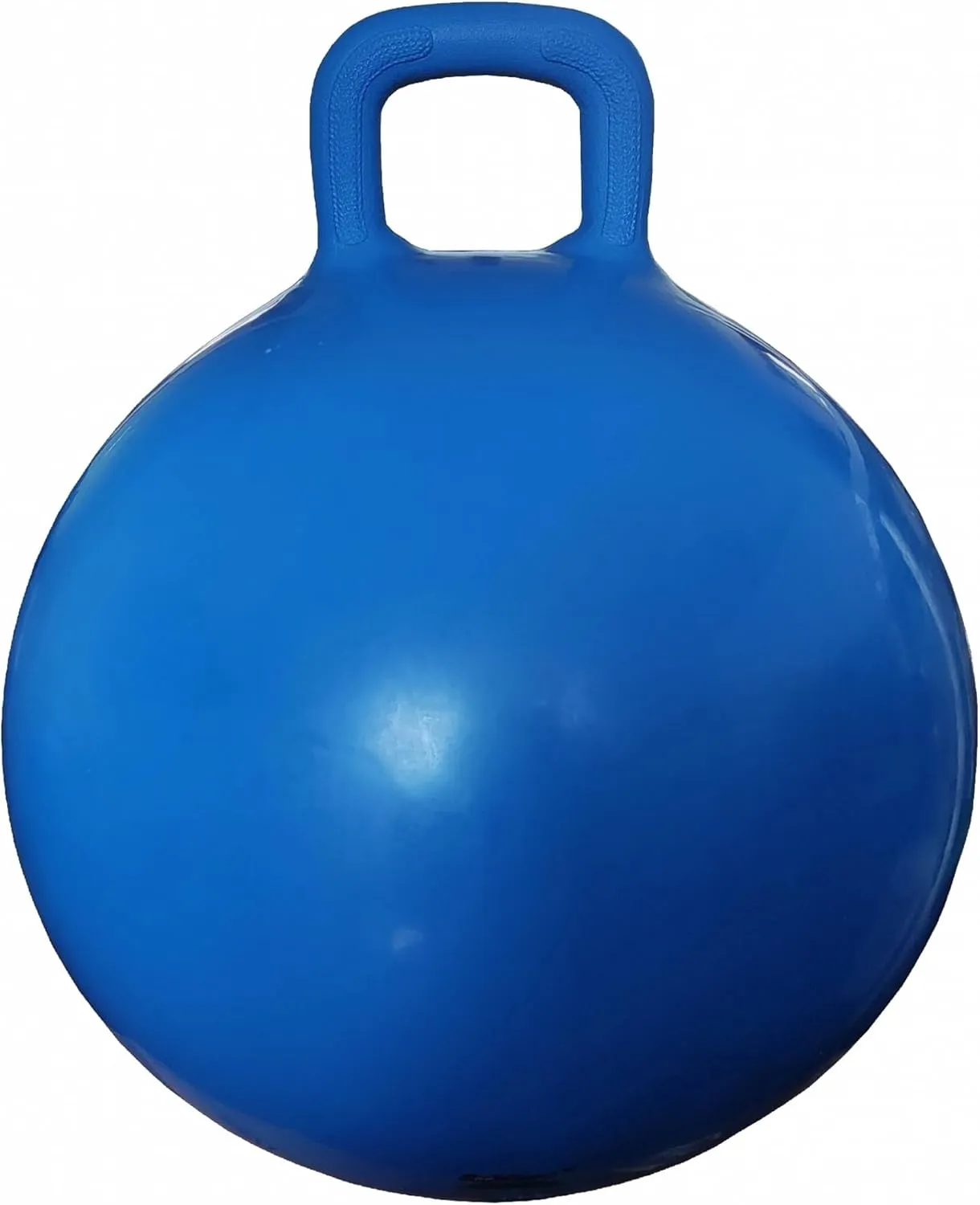 AppleRound Hippity Hoppity Hopball with Ball Pump, 18in/45cm Diameter for Age 3-7, Kangaroo Bouncer, Space Hopper Ball with Handle for Children, Printed Design (Whale)