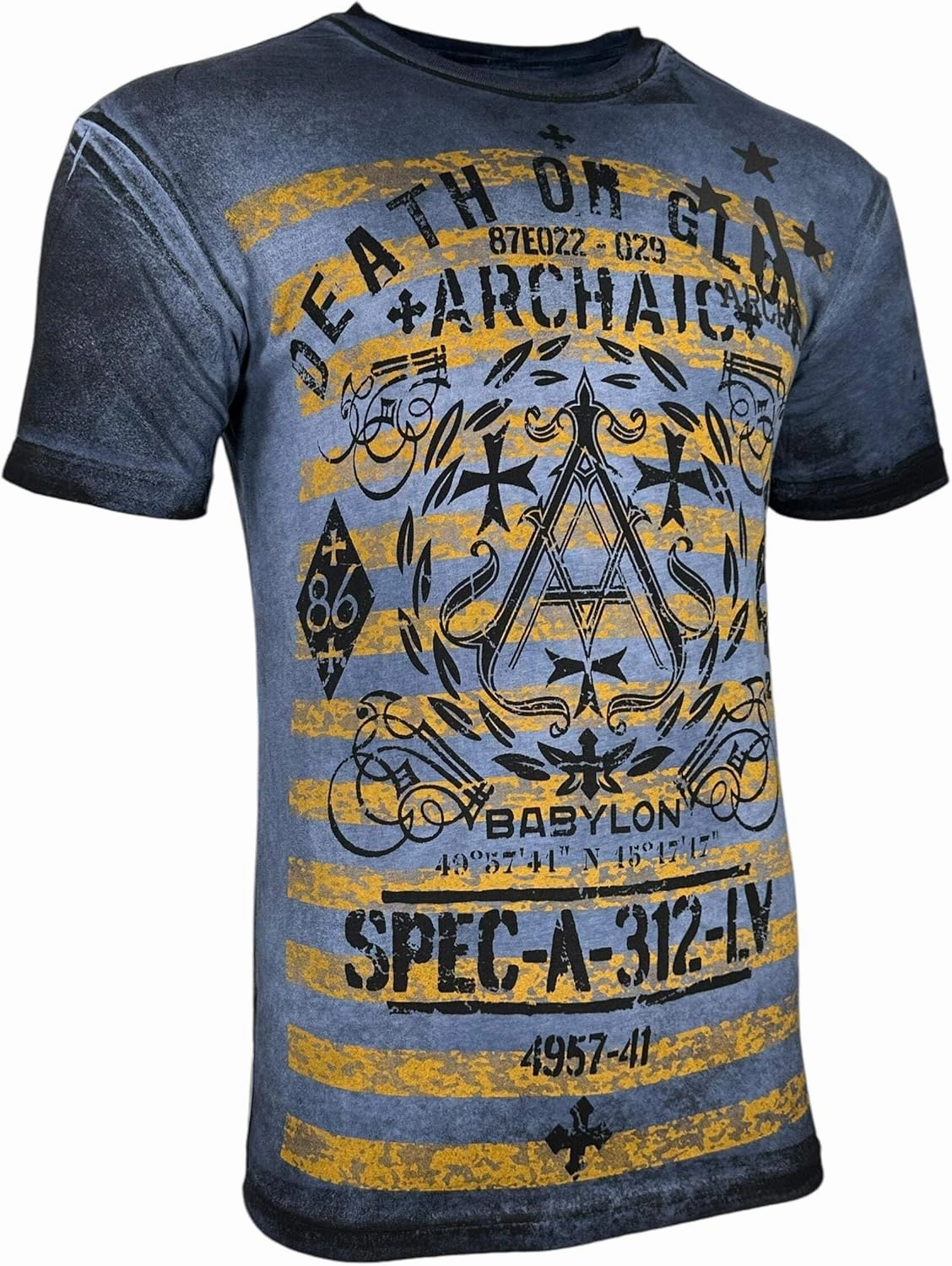 Archaic by Affliction Men's T-Shirt Stakeout Y2K
