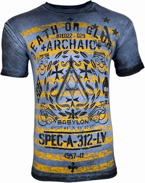 Archaic by Affliction Men's T-Shirt Stakeout Y2K