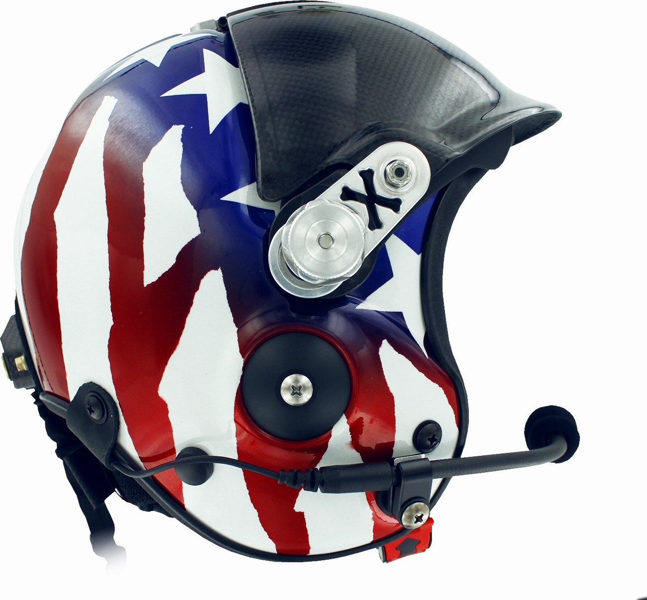 Aries Flight Helmet With Comms & Visor