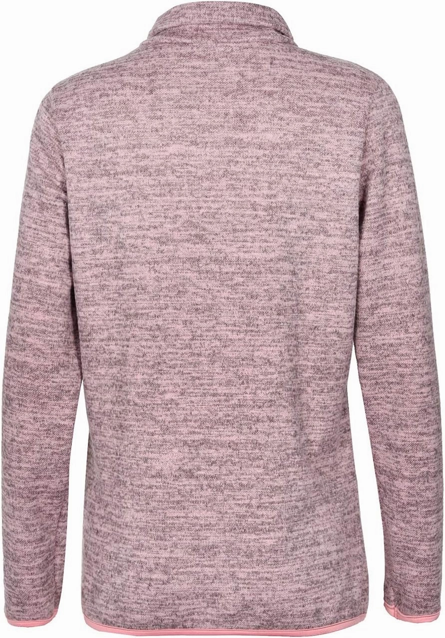 Artfish Women's Women Quarter Zip Casual Pullovers Lightweight Fleece Sweatshirts with Pockets