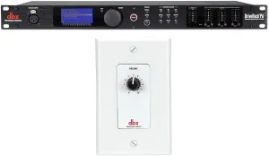 Audiosavings Bundle: DBX DriveRack PA2 Complete Sound Signal Processor Speaker Management System PA 2 Bundle with DBX ZC1 Wall Mounted Programmable Zone Controller (2 Items)