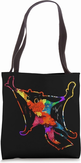 Aussie Australia Animal Wildlife Colorful Sugar Glider Tote Bag