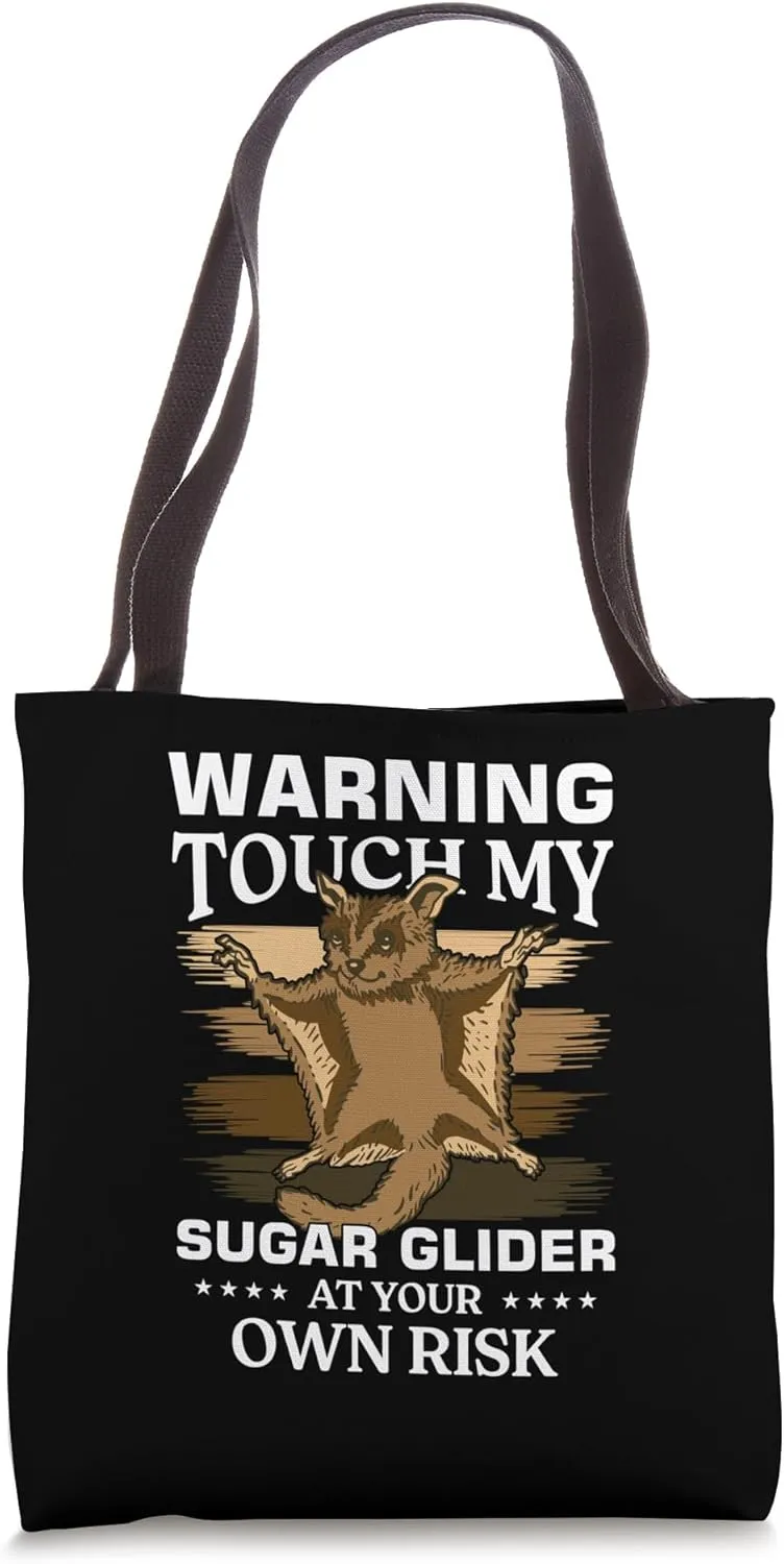 Australia Marsupial Wildlife Animal Lover Sugar Glider Tote Bag