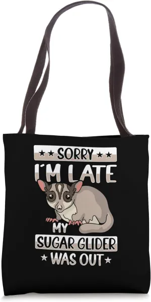 Australia Marsupial Wildlife Animal Lover Sugar Glider Tote Bag