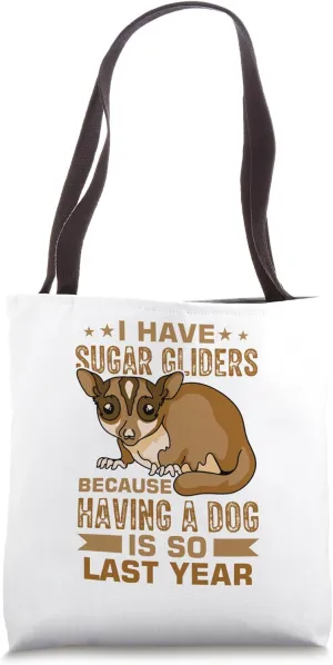 Australia Marsupial Wildlife Animal Lover Sugar Glider Tote Bag
