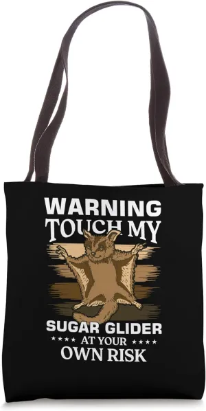 Australia Marsupial Wildlife Animal Lover Sugar Glider Tote Bag