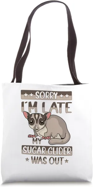 Australia Marsupial Wildlife Animal Lover Sugar Glider Tote Bag